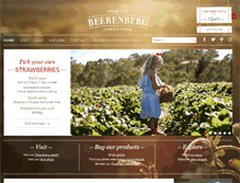 Tablet Screenshot of beerenberg.com.au